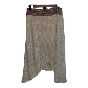 Flying Tomato lace and lined skirt Sz Large